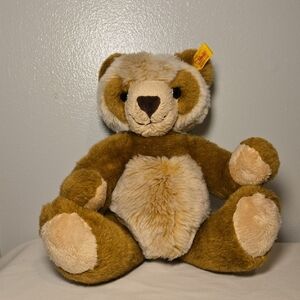 Steiff Moritz Teddy Bear Plush Brown and Cream Stuffed Bear